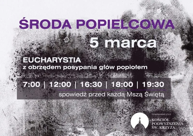 Ile trwa msza w środę popielcową? Oto wszystko, co powinieneś wiedzieć