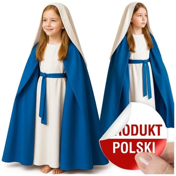 Jak zrobić strój Maryi? Prosty kostium krok po kroku