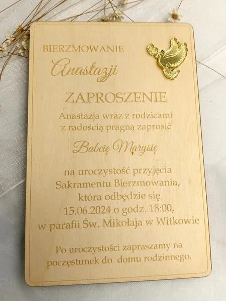 Duch Święty w bierzmowaniu