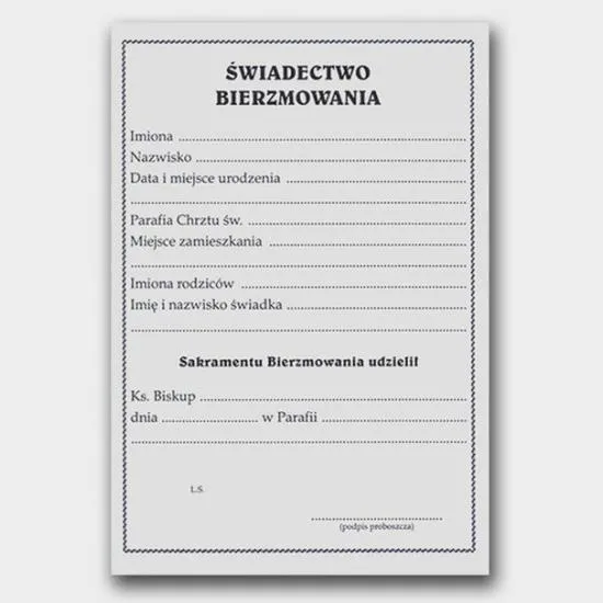 Formalności przed chrztem