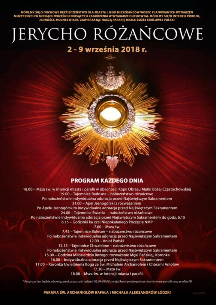 Historia jerycha różańcowego