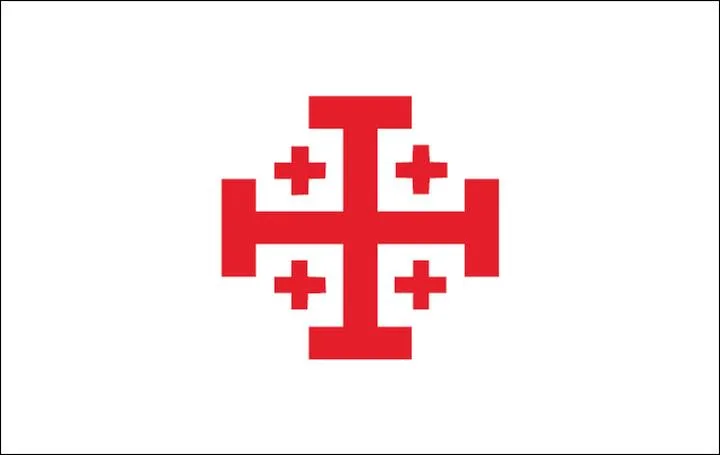 Historia krzyża jerozolimskiego