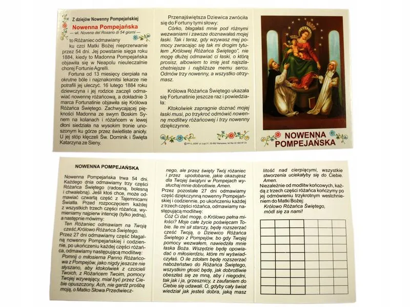 Modlitwa pompejańska krok po kroku