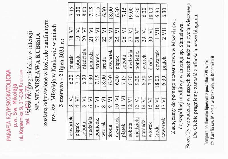 Msza gregoriańska definicja