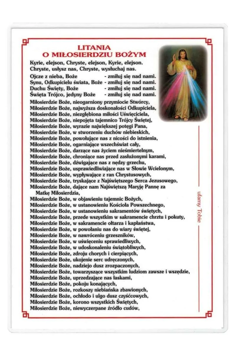 Najważniejsze modlitwy litanijne