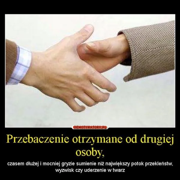 Przebaczenie jako klucz