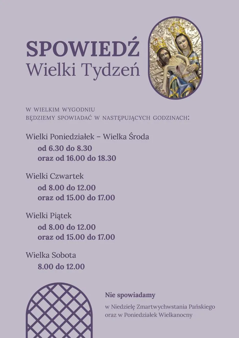 Rodzaje grzechów w konfesjonale