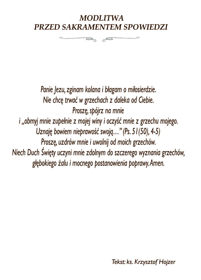 Spowiedź powszechna zasady i ograniczenia