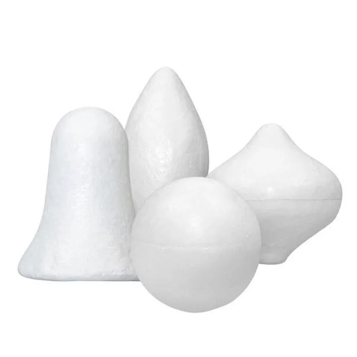 Styropianowe bombki DIY