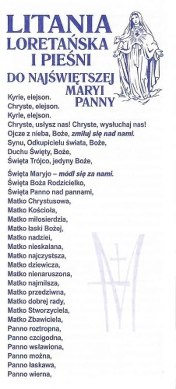 Symbolika i interpretacje litanii