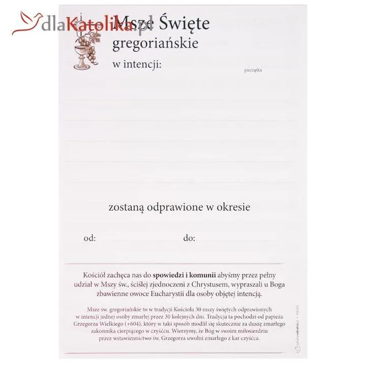 Tradycja a ceny mszy gregoriańskich