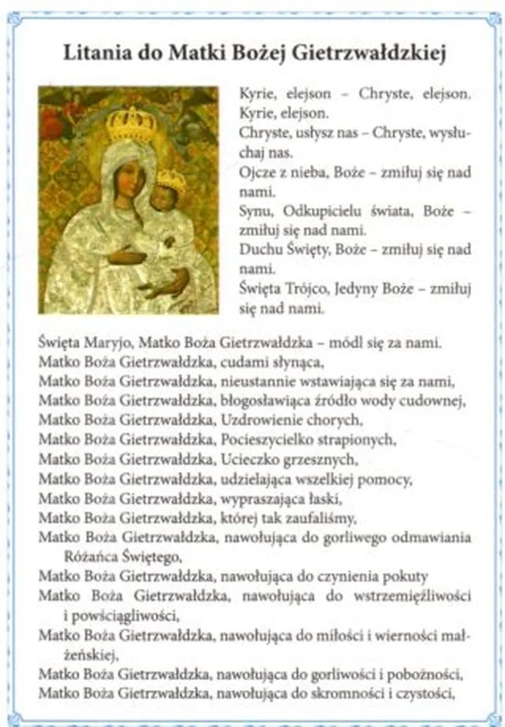 Tradycja i historia litanii maryjnych