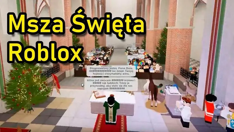 Wirtualne msze w Roblox