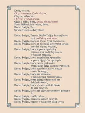 Znaczenie litanii