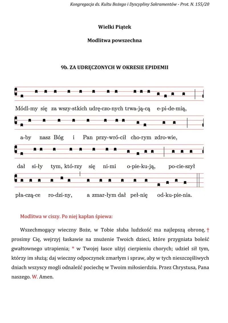 Znaczenie modlitwy powszechnej